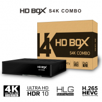 Цифровой спутниковый ресивер HD BOX S4K Combo